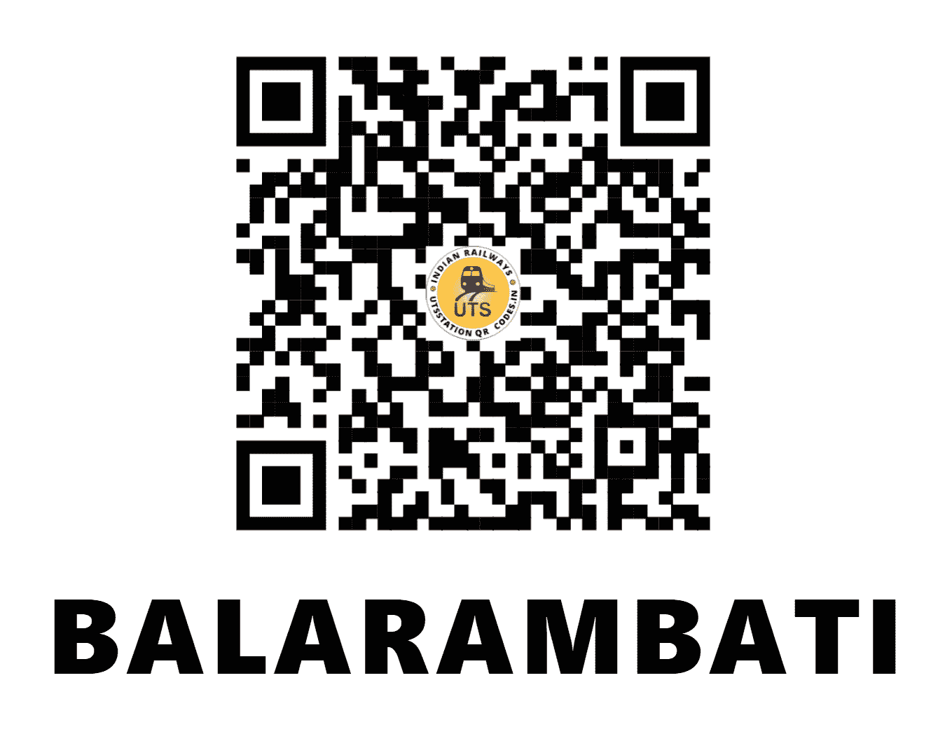 UTS QR Code for BALARAMBATI - BLAE - ER (WEST BENGAL)
